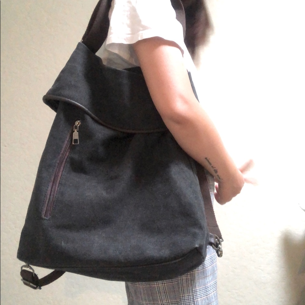 One bag. Three way to wear! Useful